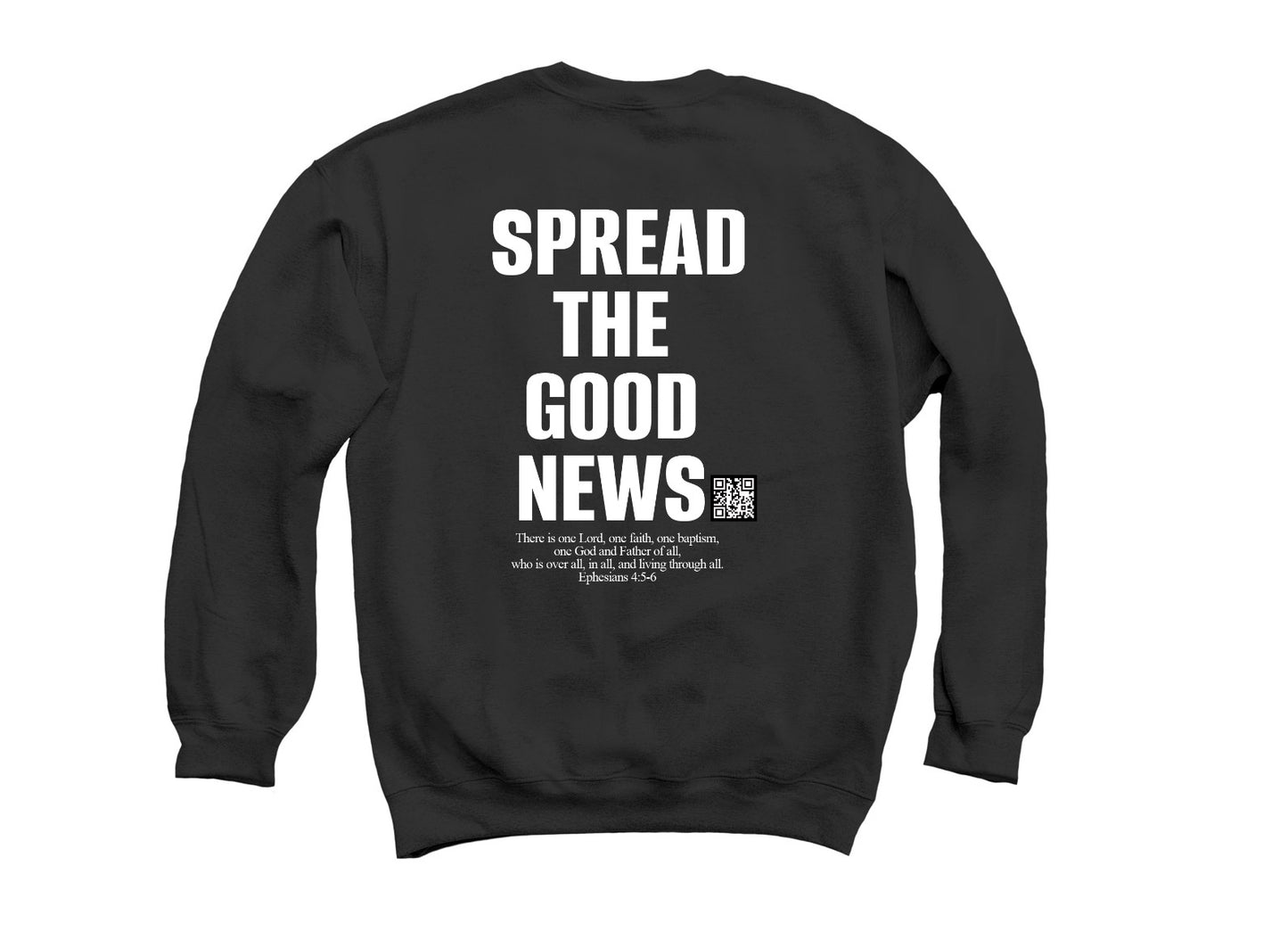 Spread The Good News Sweater || Black