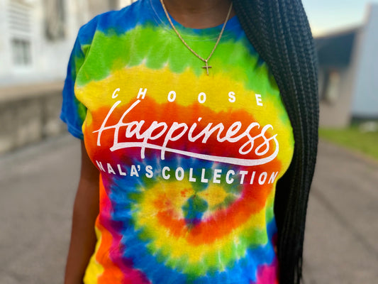Choose Happiness Tee X Nala's Collection